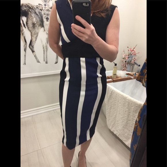 Sportmax by max mara striped dress. Made in Italy - Picture 3 of 4